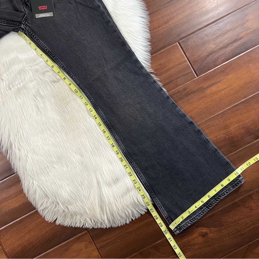 Levi's Women’s Size 25 x 32 Such A Doozie‎ 70's High Flare Denim Jeans - Picture 6 of 11